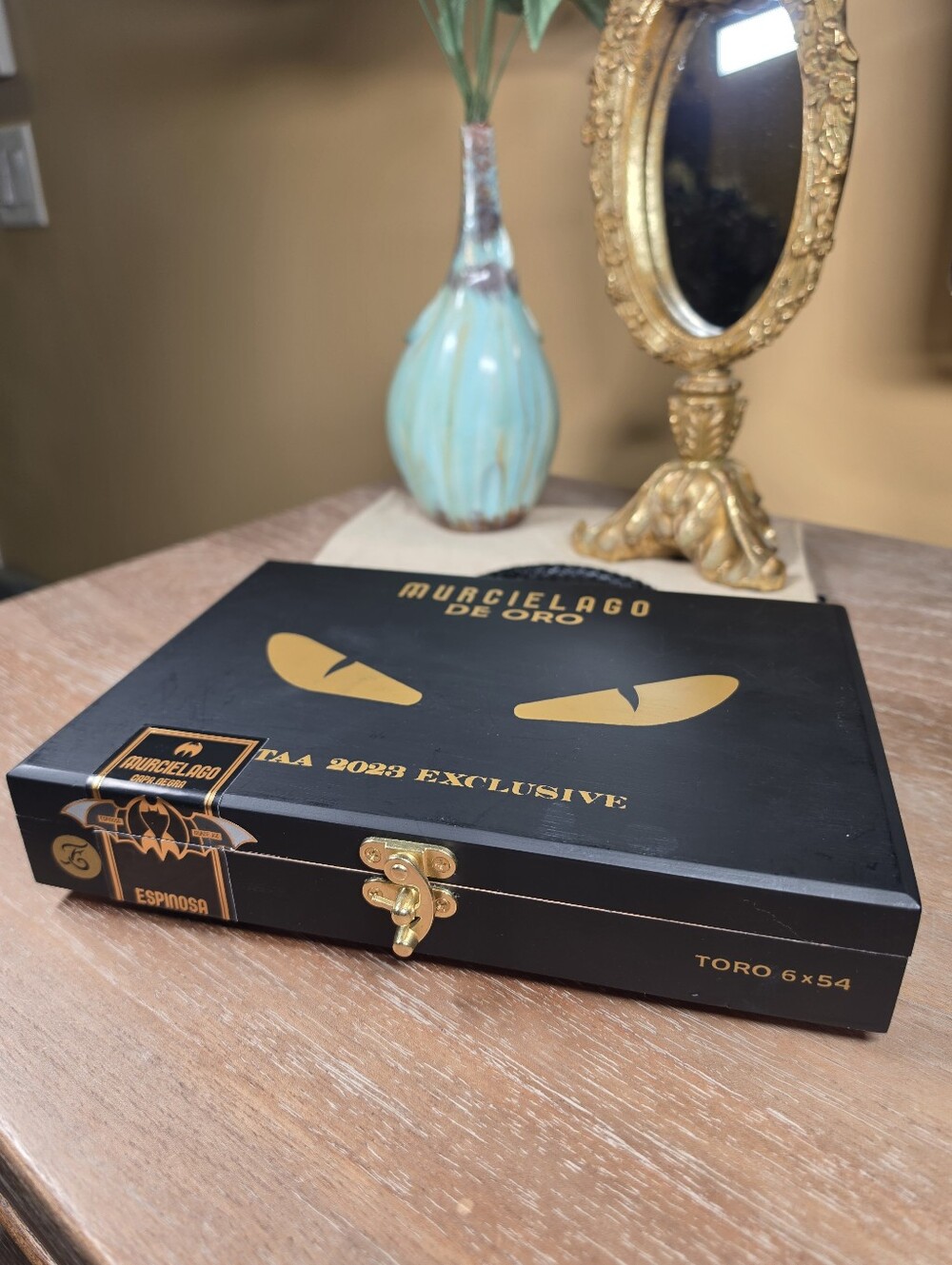 MURCIELAGO DE ORO Monster Handcrafted Cigar Box Purse NWT! - Picture 7 of 9